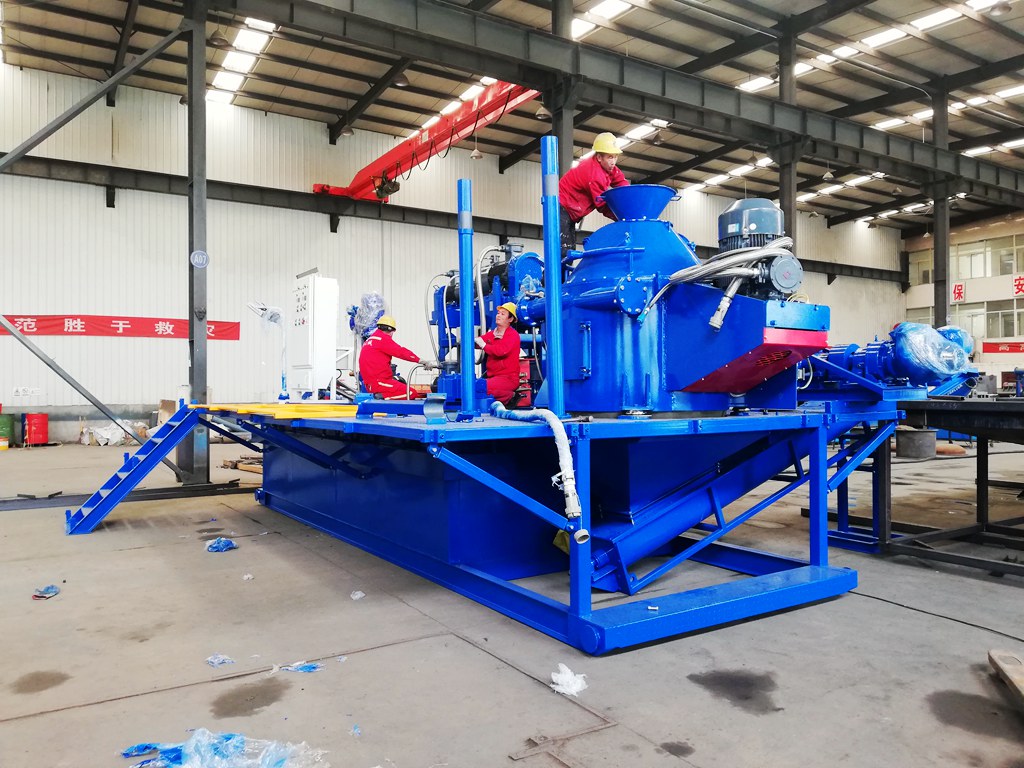 鉆井廢棄物的固液分離處理