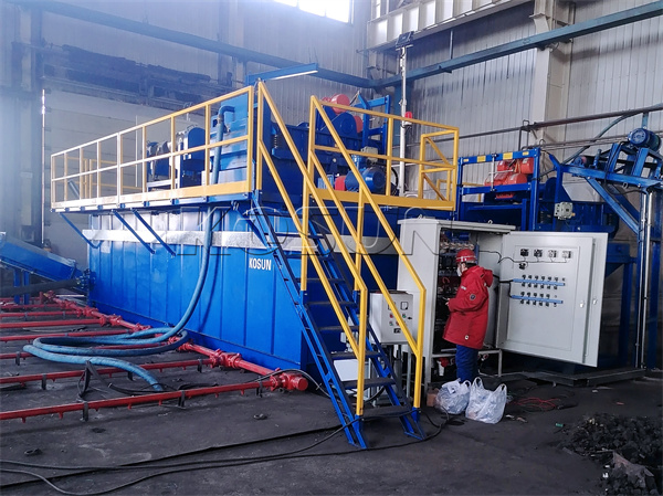 科迅（KOSUN）定制生產(chǎn)的沉淀池煤泥處理系統(tǒng)應(yīng)于國內(nèi)煤礦處理現(xiàn)場(chǎng)