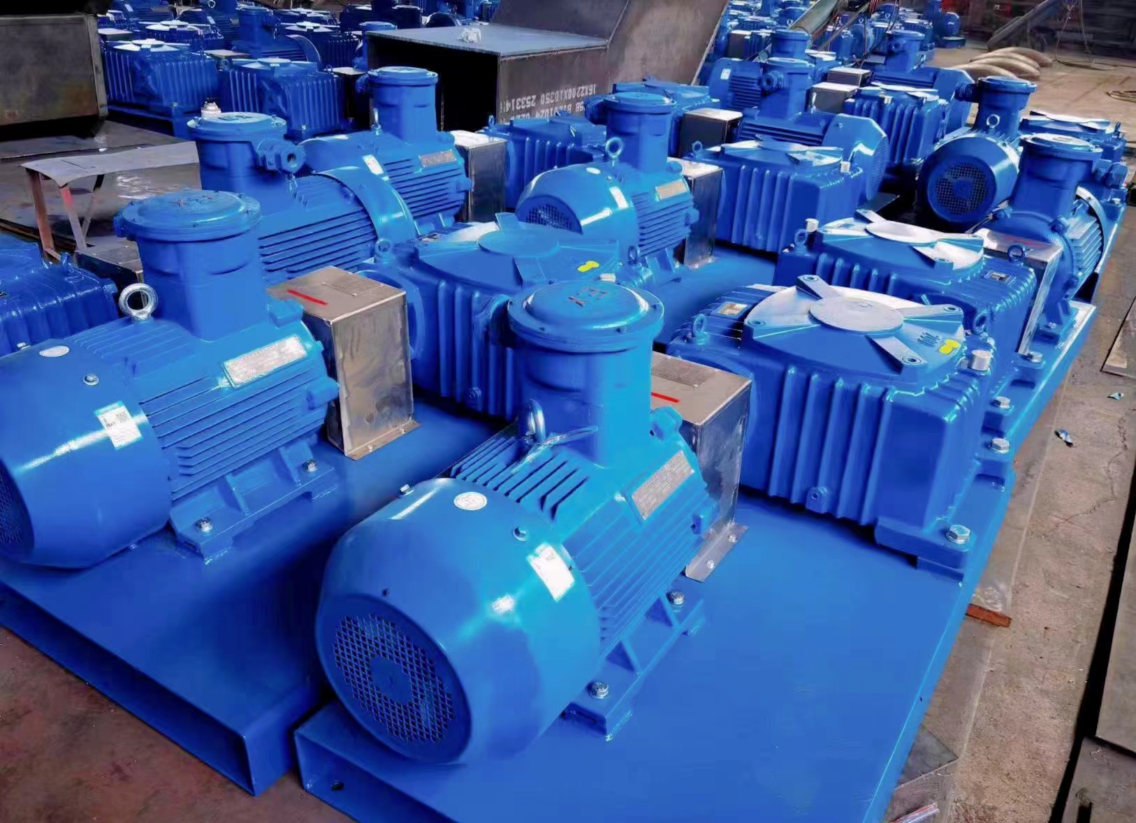 中石油四川頁(yè)巖氣作業(yè)區(qū)向科迅（KOSUN）繼續(xù)追加120臺(tái)套泥漿攪拌器系統(tǒng)