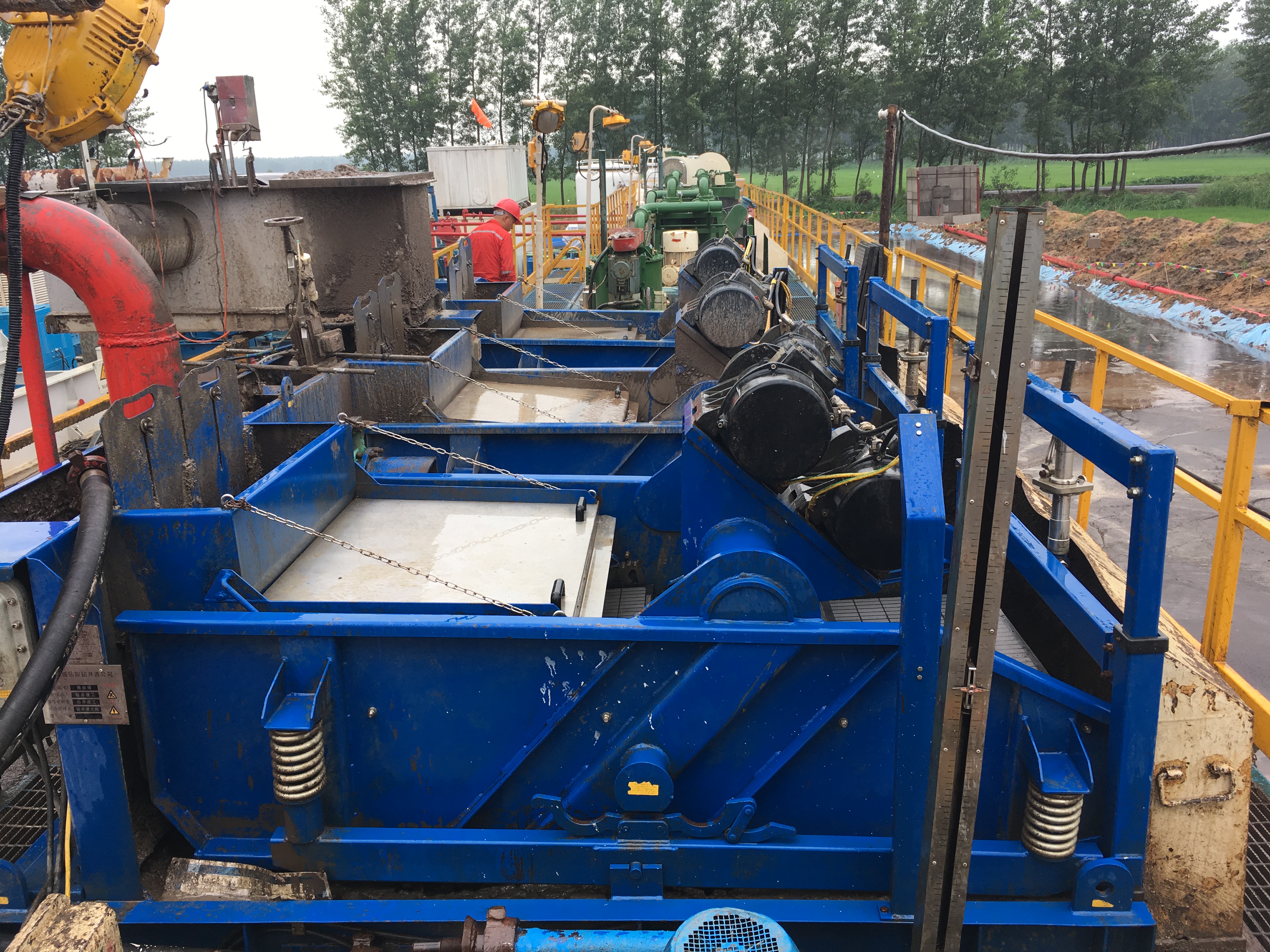 西安科迅鉆井液處理工藝流程配置