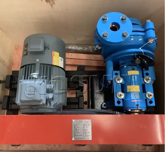 向科威特石油鉆井項目交付了3臺泥漿泵