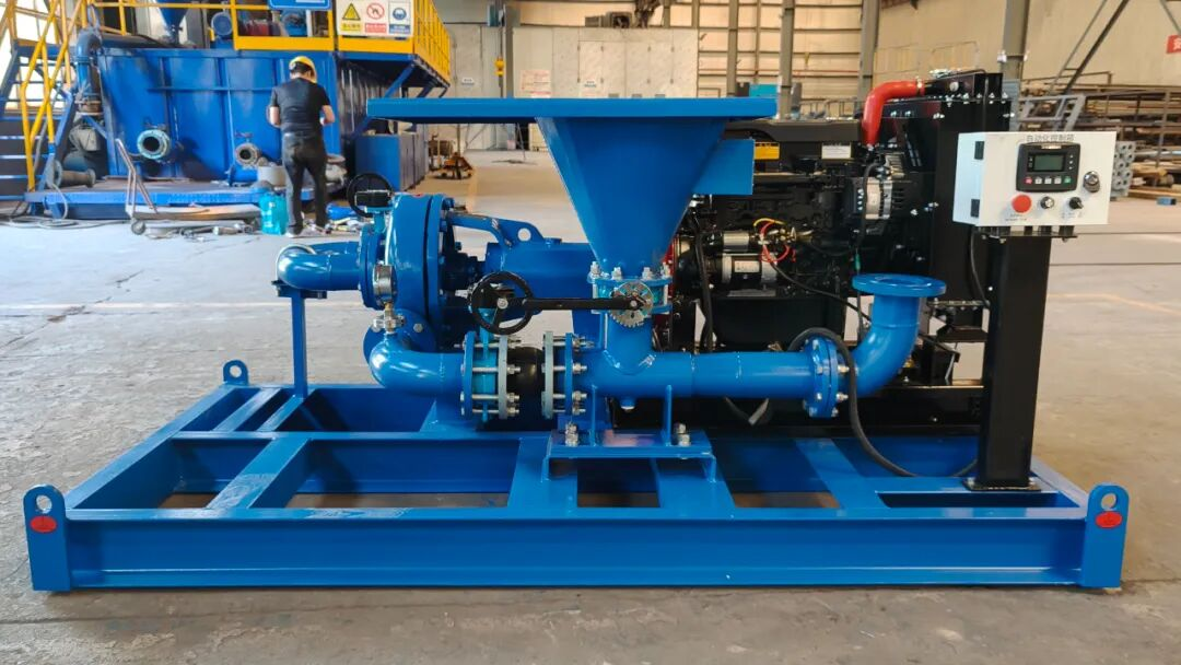 柴油驅(qū)動混漿裝置